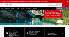 Desktop Screenshot of canadatravelspecialists.com