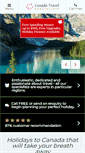 Mobile Screenshot of canadatravelspecialists.com